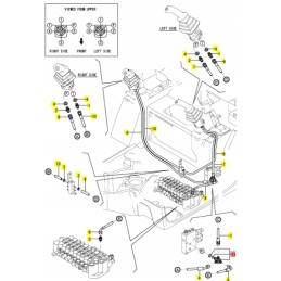 Yanmar jungtis sv15 sv20 vio20 vio80