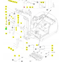 Yanmar pipe sv20 sv26 vio20 vio27lw