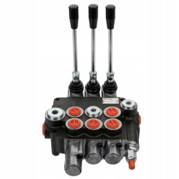 3 sekcijų hidraulinis skirstytuvas, 80l