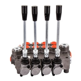 Hidraulinis skirstytuvas, 4 sekcijų, 80l, 2 sek, plūduriuojantis