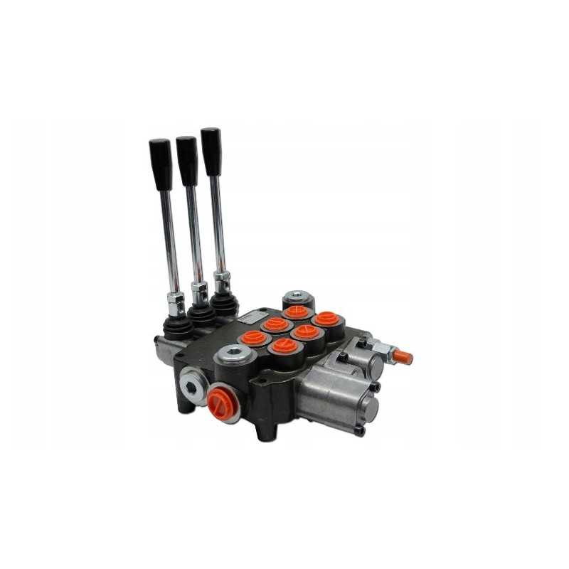 Hidraulinis skirstytuvas 3 sek 1 srauto sekcija 80l