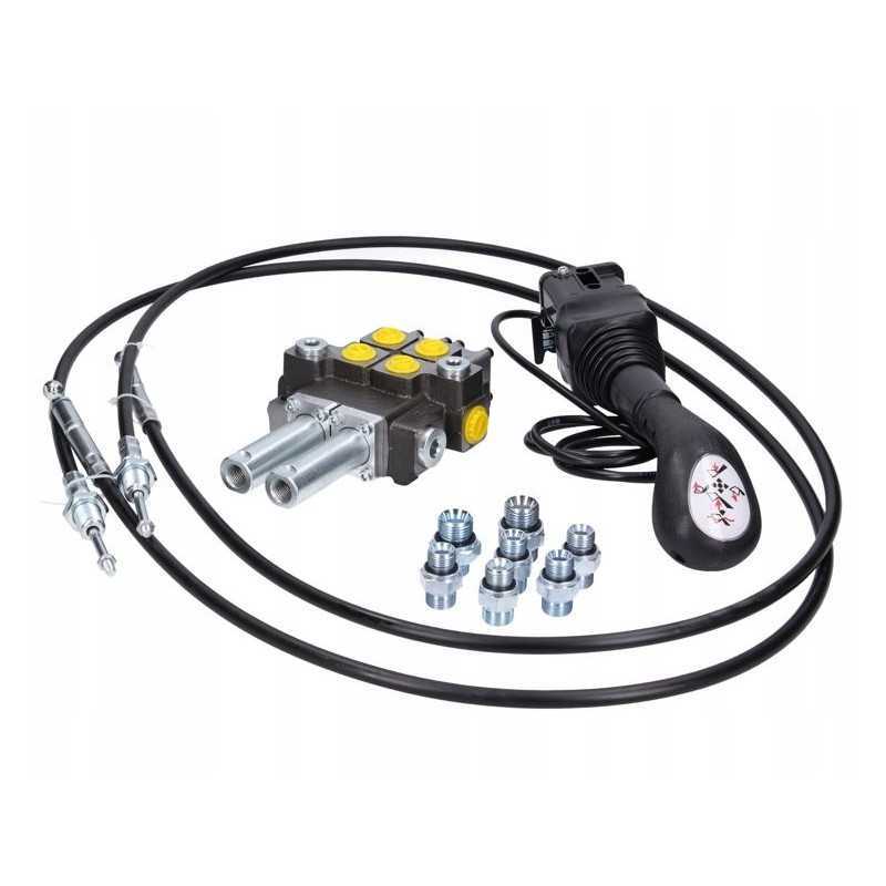 Hidraulinis skirstytuvas, vairasvirtė, Warynski trosas