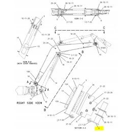 Apatinis tvirtinimo kaištis „boom cat“ mini pavarai