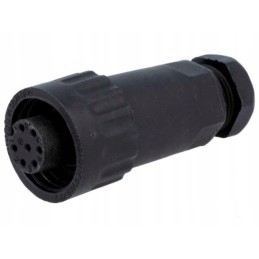 Weipu 7pin moteriškas kištukas lituotas 7 8 5mm 10a l