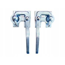 Priekabos šono užraktas