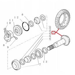 Atakos volas su rato korpusu 580sr 590sr cnh 9968925