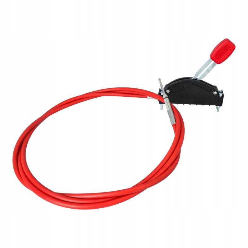 3500 mm tlc kardaninio veleno raudonas kabelis