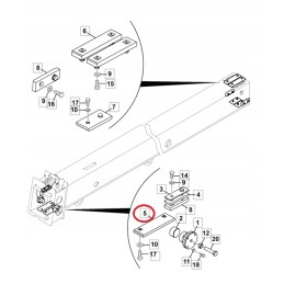 Skaidrių čiuožyklos prailginimas jcb telescopic 331 40824