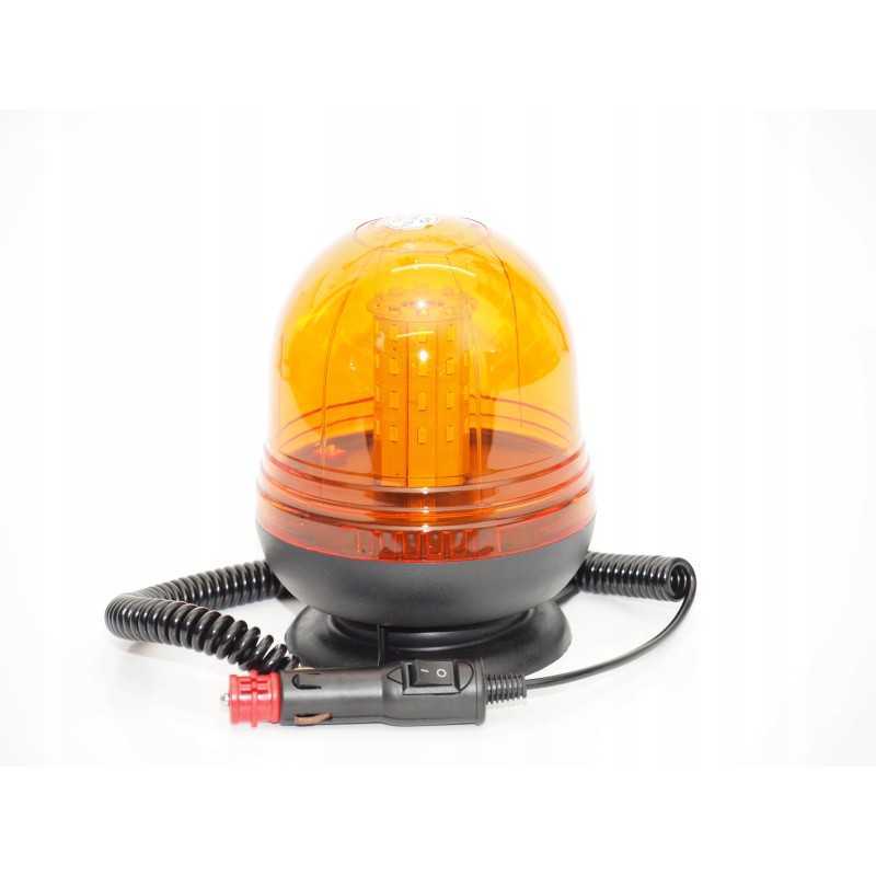 Gaidžio blykstės lempa 12 24v su LED magnetu