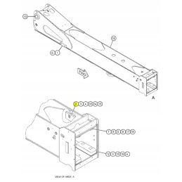 Originalus kačių teleskopinio krautuvo rankos prailginimo sklendė