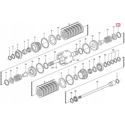 Sankabos krepšelio spintelė volvo bl60 70 71 11709088