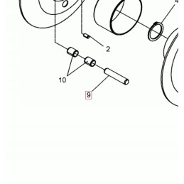 DPU sankabos kaištis 5000058539 0058539