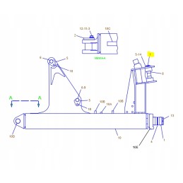 Smeigtuką stumia kačių buldozeris