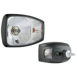 Priekiniai žibintai su indikatoriaus lempos korpusu JCB Atlas