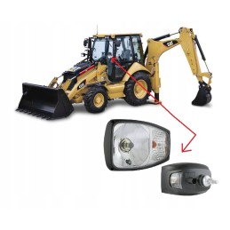 Priekiniai žibintai su indikatoriaus lempos korpusu JCB Atlas