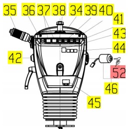 Yanmar salono raktas v7 v8