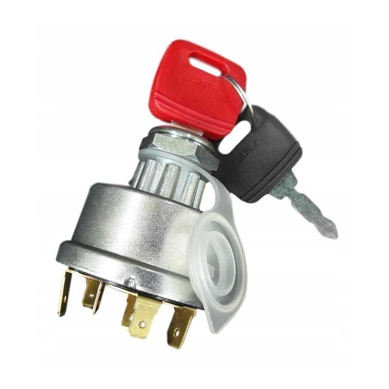 Uždegimo jungiklis 12 24v jcb ir kiti 6 kontaktai