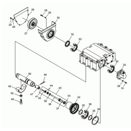 Wacker dpu40 dpu50 vibracinis skriemulys 0129844