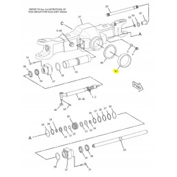 Cat 428b pakabos žiedas 9r4045