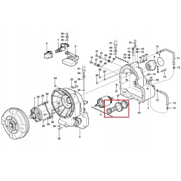 Pavarų dėžės velenas Volvo bl60 61 70 71 11709105