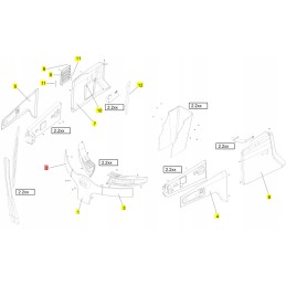 Yanmar viršelis v8 v10 v70s v80 v120