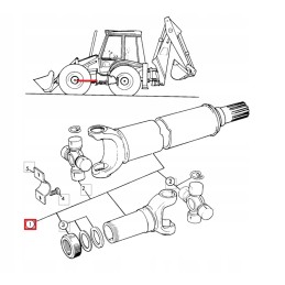 Varomasis velenas jcb 3cx 4cx 914 40100