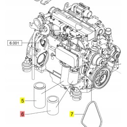 Yanmar kuro filtras TW85 TW110