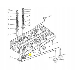 Cat m315 m312 3054 variklio įdėklas