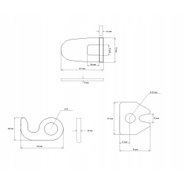 Apatinis vyris, apatinis išmetimas, komplektas, skersmuo 25
