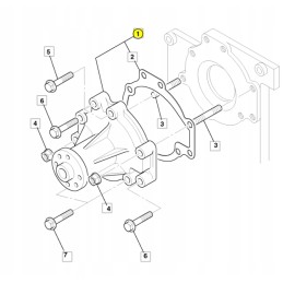 Vandens siurblys su sandarikliu JCB vikšrinis ekskavatorius CVA