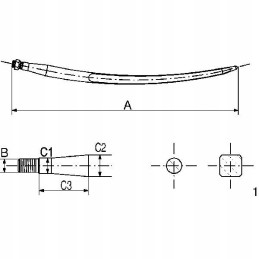 519655082 dantis universalus tiesus l 820 oe 50 m28 x 1 5