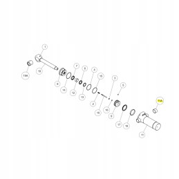 Cat 9t 2883 sūpynės pavaros įvorė