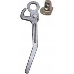 Kipra savivarčio kėbulo šono užraktas, dešinėje