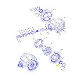 OEM Cat ekskavatoriaus krautuvo guolis