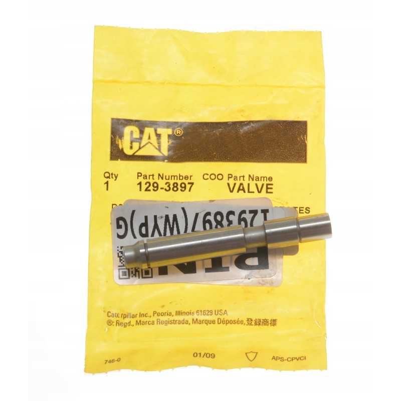 Cat variklio purkštuko reguliatoriaus kaištis