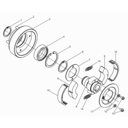 Wacker dpu4045ye sankabos spyruoklė 0216656