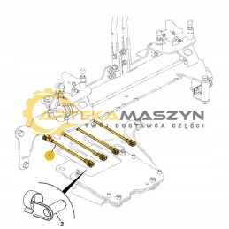 Skirstytuvo ritės kabelis jcb 16c 1 15c 1