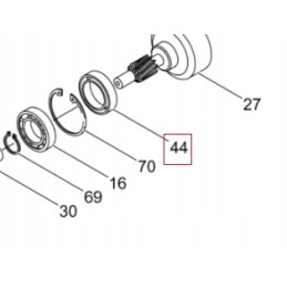 Kovos sandariklis bs 5000039050 0039050