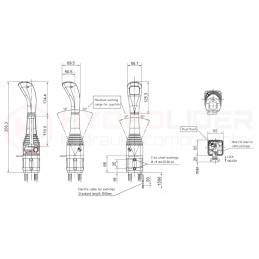 Skirstyklė ant 2q45 joy 0p wid linka 2 5m galtech