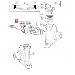 Polos galinis pilnas jcb 3cx super 4cx 914 m0343