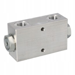 Atlanto dvigubas atbulinis vožtuvas be reguliavimo 3 8 bsp 30 lm 350 bar 1 bar