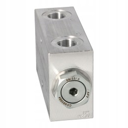 Atlanto dvigubas atbulinis vožtuvas be reguliavimo 3 8 bsp 30 lm 350 bar 1 bar