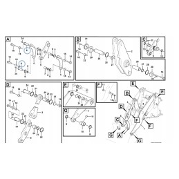 Volvo rankos kaištis 11015674