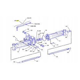 Liebherr ratinio ekskavatoriaus cva vairo stovas