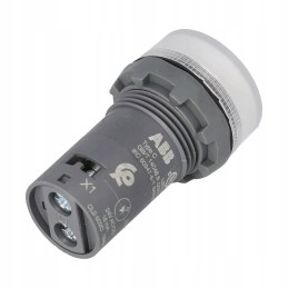 Balta LED 22mm 24v plokščia valdymo lempa