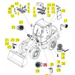 Yanmar lempa, skirta v7 v8