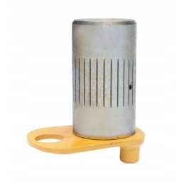 Kačių ekskavatoriaus krautuvo uodegos kaištis