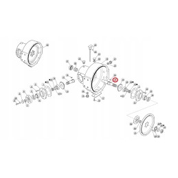 Kampinio krumpliaračio velenas ilgas manitou 563789 org