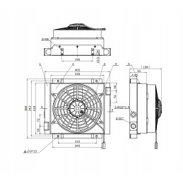 Alyvos aušintuvas alkl 6 0 24v 130l 19
