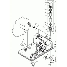 Wacker dpu100 hidraulinės alyvos filtras 0102302